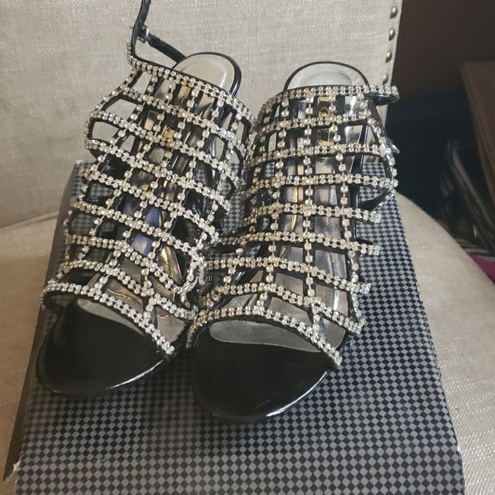 Cage high heels